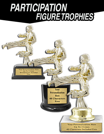Gold Red Trophy Achievement Martial Arts Sport School Gym Dance FREE engraving 