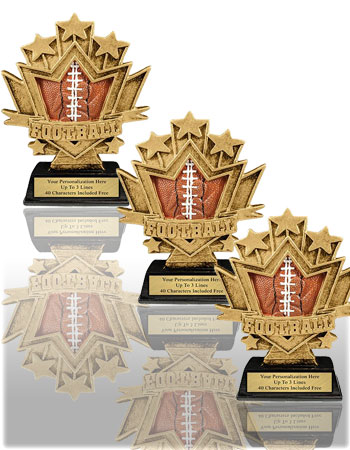 WHOLESALE Lot of 12 Football Trophy Award $5.79 ea. FREE Shipping