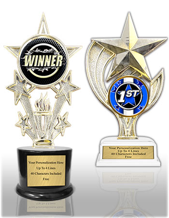 Multi sport Award Cup Gold Red Trophy skiing sailing motorsport FREE Engraving 