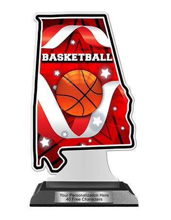 LA Trophies - Louisiana State Shape Plaque for Recognition and